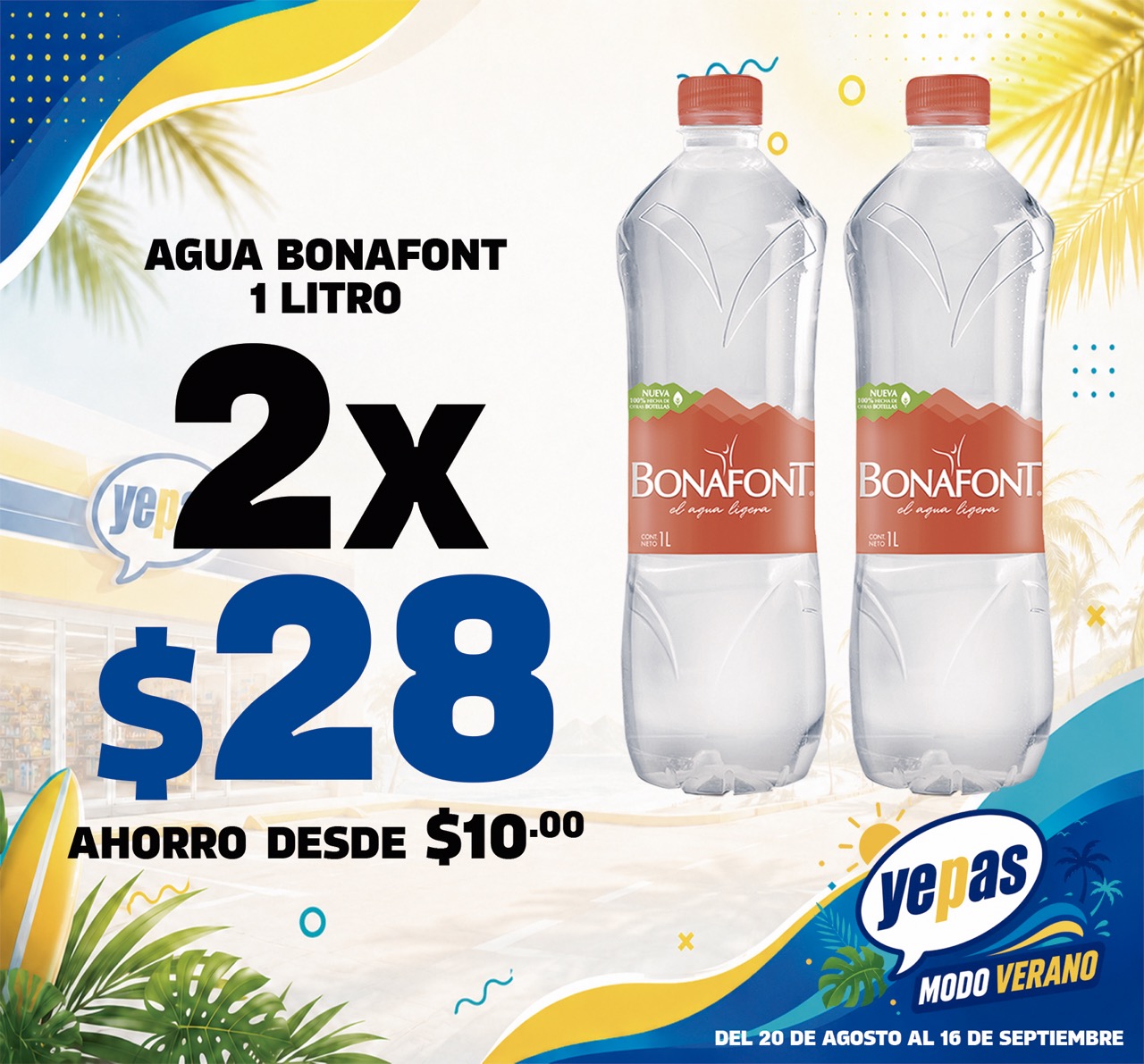 BONAFONT 1LT de tamaño grande