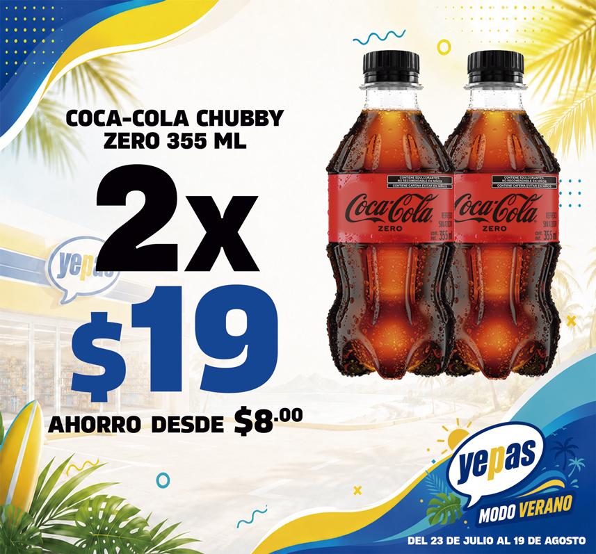 COCA-CHUBBY-SIN-AZUCAR