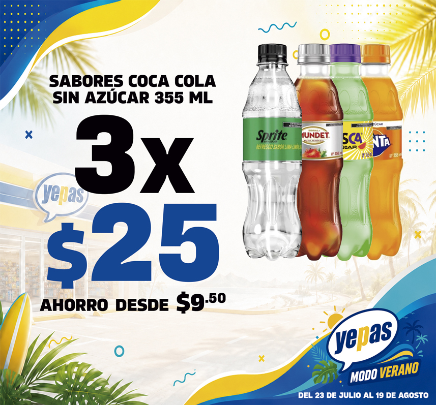COCA-SABORES-SIN-AZUCAR
