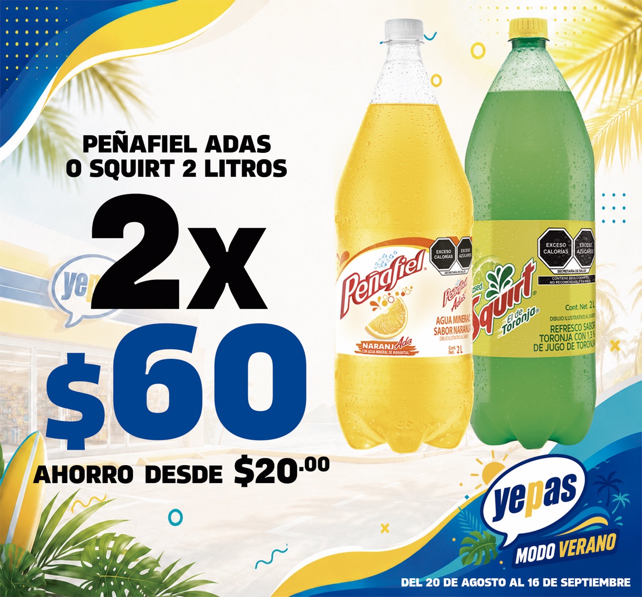PEÑAFIEL ADAS SQUIRT 2LT de tamaño grande
