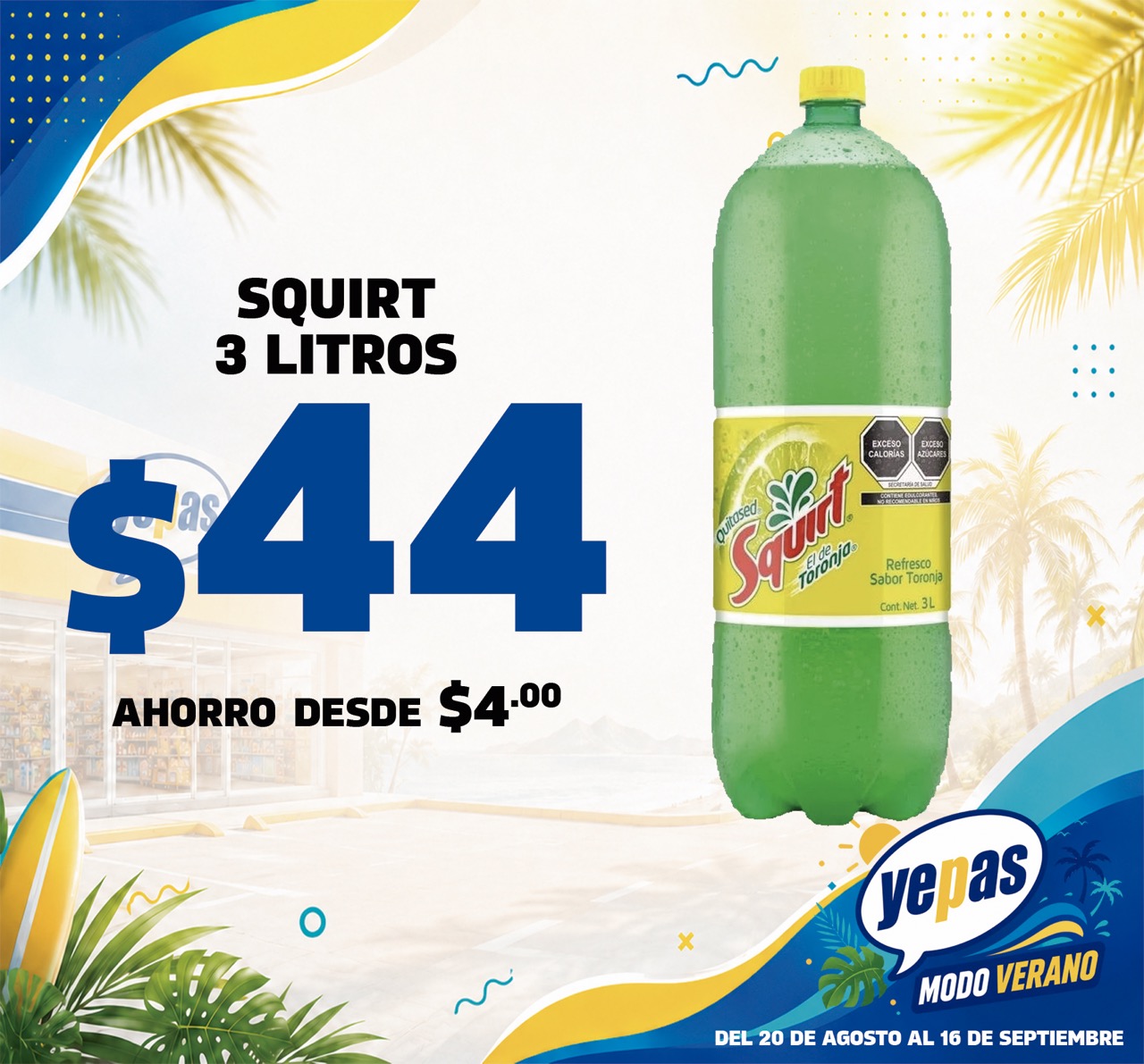 SQUIRT 3LT de tamaño grande