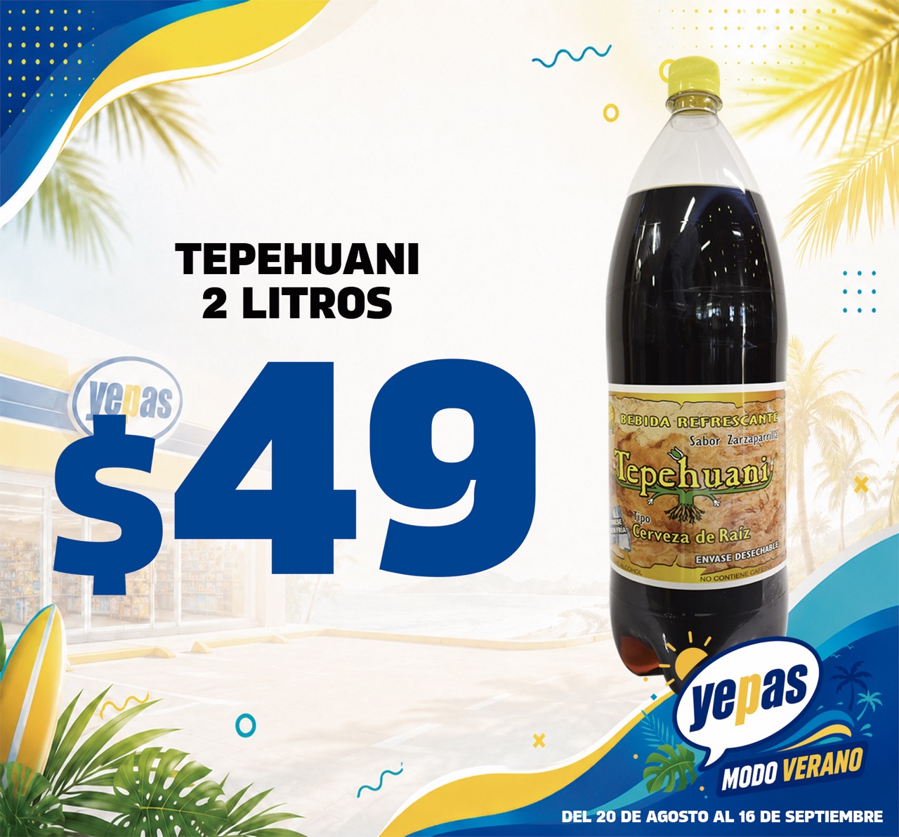 TEPEHUANI 2LT de tamaño grande